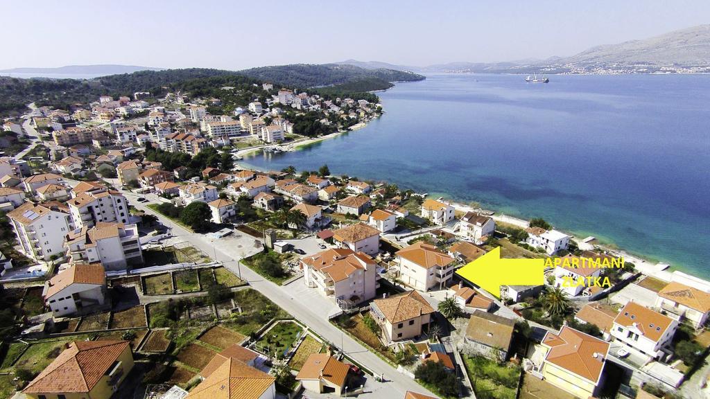 Apartments Zlatka Трогир Экстерьер фото