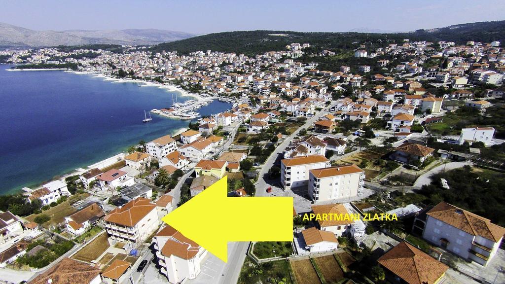 Apartments Zlatka Трогир Экстерьер фото